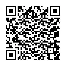 Codice QR per il numero di telefono +12074958124