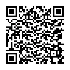 Código QR para número de telefone +12074958128