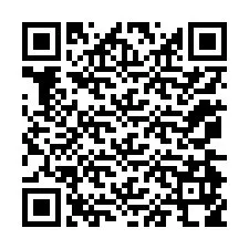 Código QR para número de teléfono +12074958131