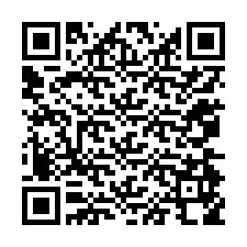 QR код за телефонен номер +12074958132