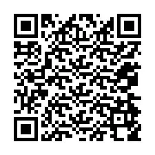 Codice QR per il numero di telefono +12074958133