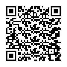 QR-koodi puhelinnumerolle +12074958391