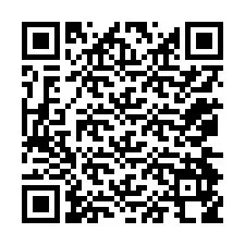 Código QR para número de teléfono +12074958639