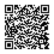 QR Code pour le numéro de téléphone +12074958650