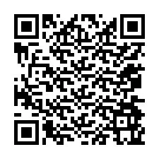 QR Code สำหรับหมายเลขโทรศัพท์ +12074965356