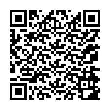 電話番号のQRコード +12074982840