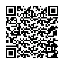 Código QR para número de teléfono +12074982841