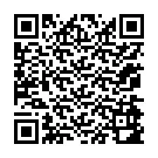 QR-Code für Telefonnummer +12074982845