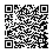 QR kód a telefonszámhoz +12074987230