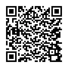 QR код за телефонен номер +12074990236