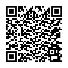 Código QR para número de telefone +12074993369