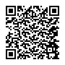 Codice QR per il numero di telefono +12074995776