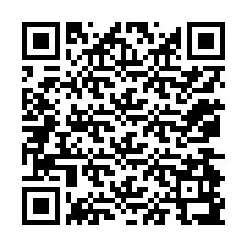 QR код за телефонен номер +12074997189