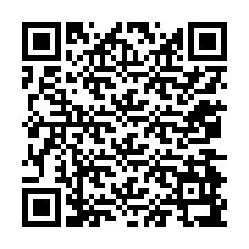 QR kód a telefonszámhoz +12074997486