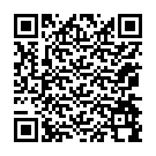 QR код за телефонен номер +12074998755