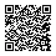 QR код за телефонен номер +12074999317