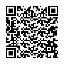 Código QR para número de teléfono +12074999512