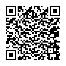 QR-код для номера телефона +12074999923