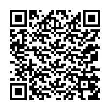 Código QR para número de teléfono +12075056454