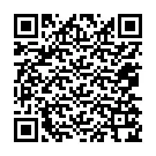 Código QR para número de telefone +12075124273