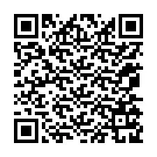 Código QR para número de teléfono +12075129560