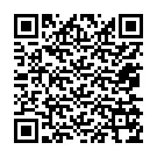 QR Code สำหรับหมายเลขโทรศัพท์ +12075174427