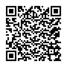 Codice QR per il numero di telefono +12075174429