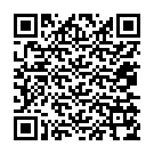 QR-koodi puhelinnumerolle +12075174433