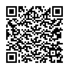 QR-код для номера телефона +12075179612