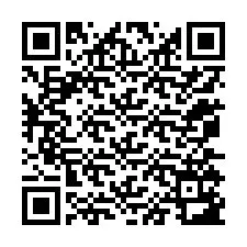 Codice QR per il numero di telefono +12075183664