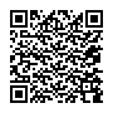 QR Code สำหรับหมายเลขโทรศัพท์ +12075188313