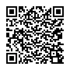 Código QR para número de teléfono +12075240212