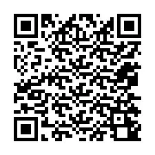 Código QR para número de teléfono +12075240267