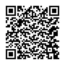 QR код за телефонен номер +12075249575