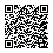 QR код за телефонен номер +12075263669