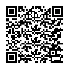 QR-Code für Telefonnummer +12075333774