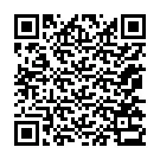 QR Code สำหรับหมายเลขโทรศัพท์ +12075333775