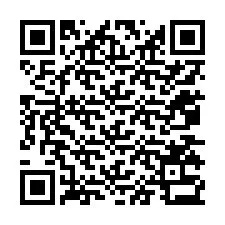 Código QR para número de teléfono +12075333782