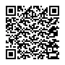 QR-код для номера телефона +12075333783