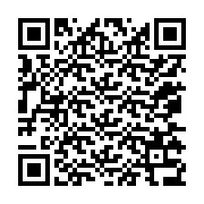 Código QR para número de teléfono +12075336528