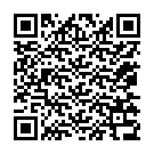 Código QR para número de telefone +12075336529