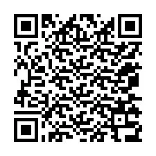 QR Code สำหรับหมายเลขโทรศัพท์ +12075336534