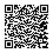 QR-код для номера телефона +12075336537