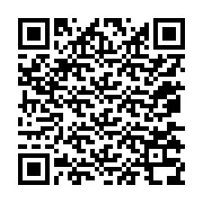QR Code สำหรับหมายเลขโทรศัพท์ +12075338318