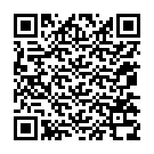 Código QR para número de teléfono +12075338750