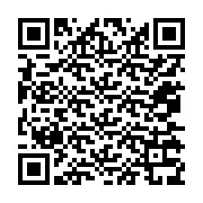 Código QR para número de telefone +12075339833