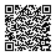 QR Code สำหรับหมายเลขโทรศัพท์ +12075339834