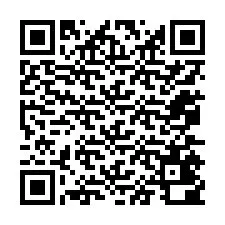 Código QR para número de telefone +12075400567