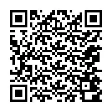 QR-код для номера телефона +12075400577