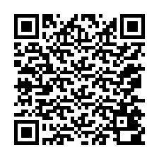 Codice QR per il numero di telefono +12075400578